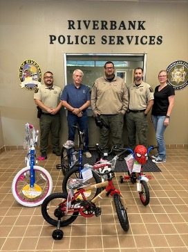 Supporting Riverbank's local police